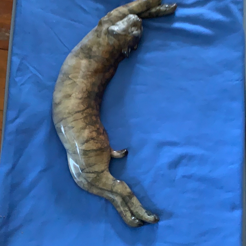 “Cat Nap” Bronze Sculpture by Joshua Tobey - Picture 2 of 5